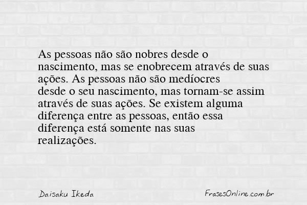 Frase de Daisaku Ikeda