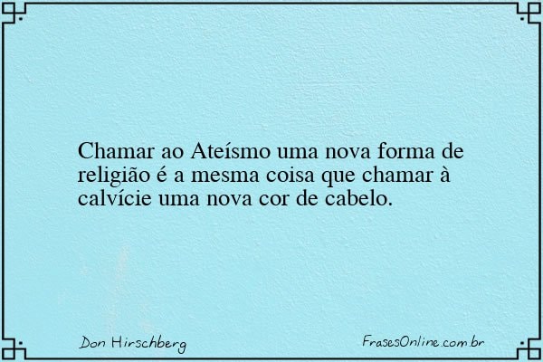 Frase de Don Hirschberg
