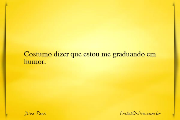 Frase de Dira Paes