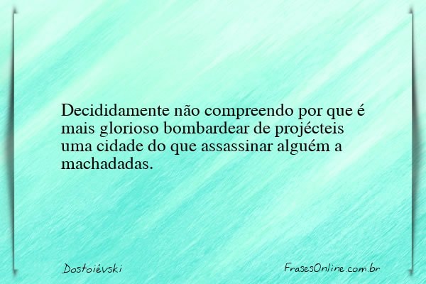 Frase de Dostoiévski