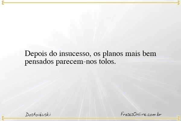 Frase de Dostoiévski