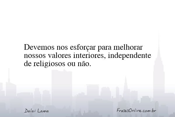 Frase de Dalai Lama