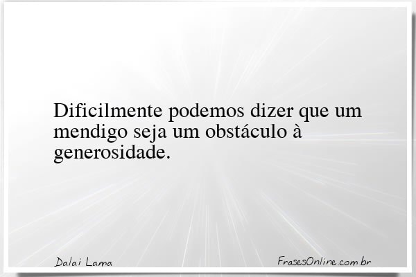 Frase de Dalai Lama