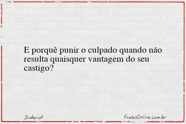 Frase de Diderot