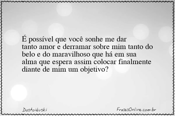 Frase de Dostoiévski