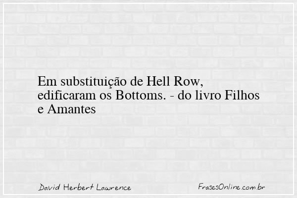 Frase de David Herbert Lawrence