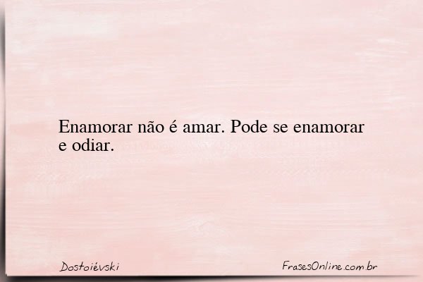 Frase de Dostoiévski
