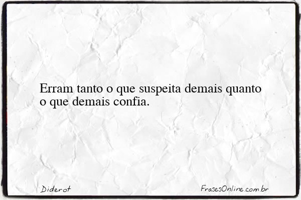 Frase de Diderot