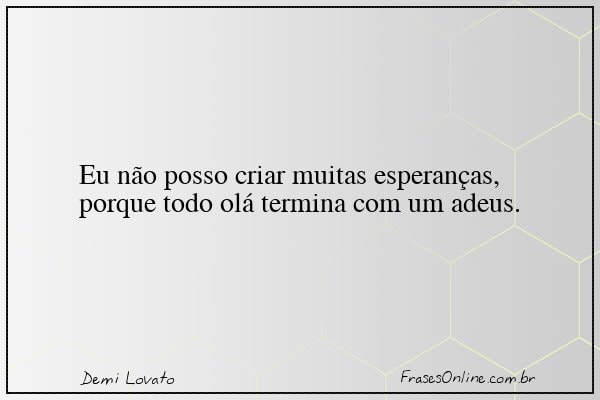 Frase de Demi Lovato