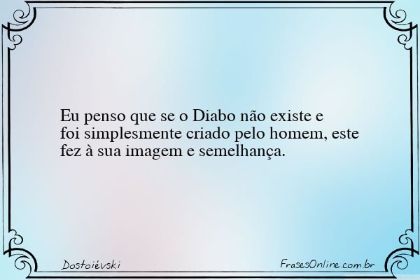 Frase de Dostoiévski