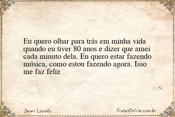 Frase de Demi Lovato