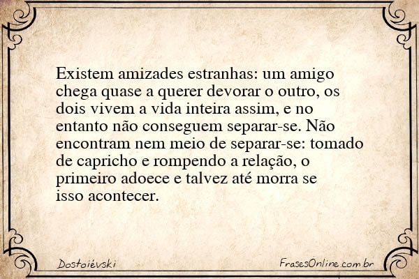 Frase de Dostoiévski