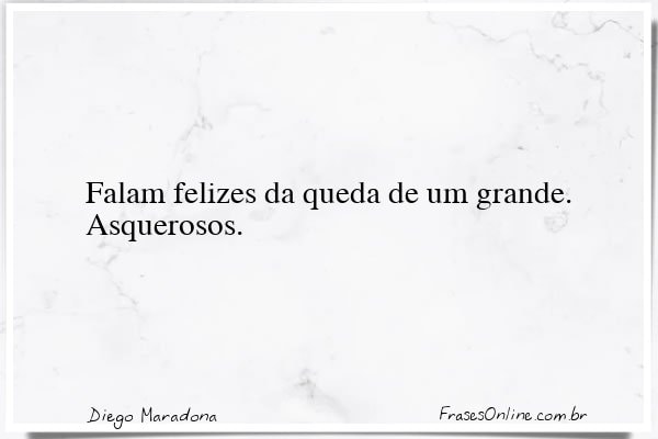 Frase de Diego Maradona