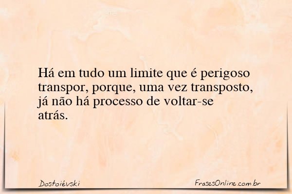 Frase de Dostoiévski