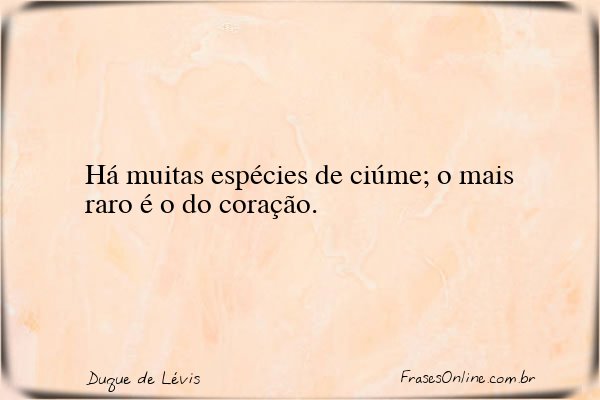 Frase de Duque de Lévis