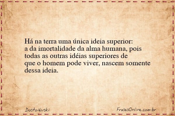 Frase de Dostoiévski