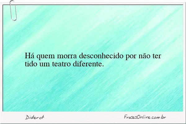 Frase de Diderot