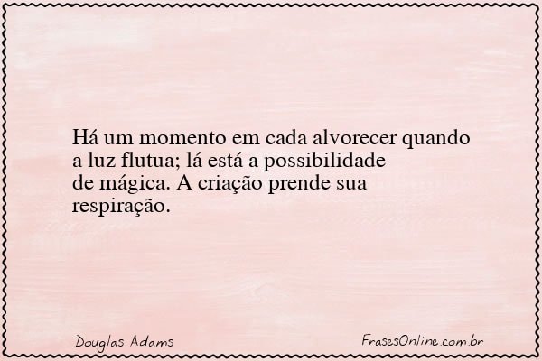 Frase de Douglas Adams