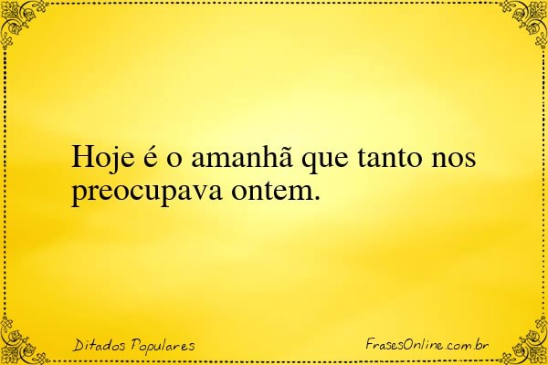 Frase de Ditados Populares