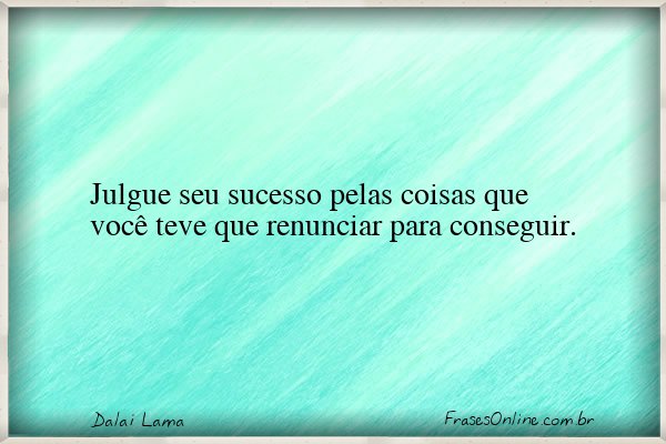 Frase de Dalai Lama