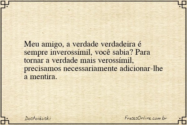 Frase de Dostoiévski