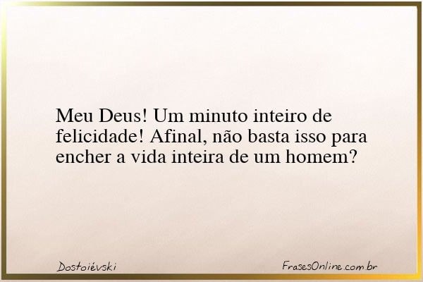 Frase de Dostoiévski