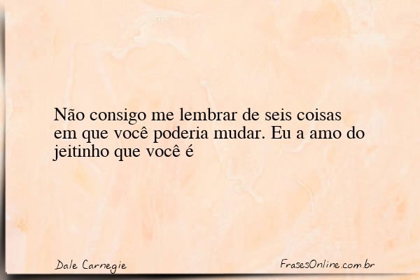 Frase de Dale Carnegie