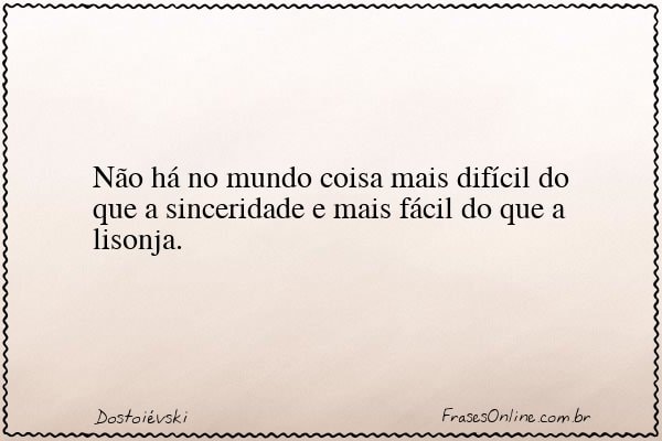 Frase de Dostoiévski