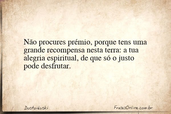Frase de Dostoiévski