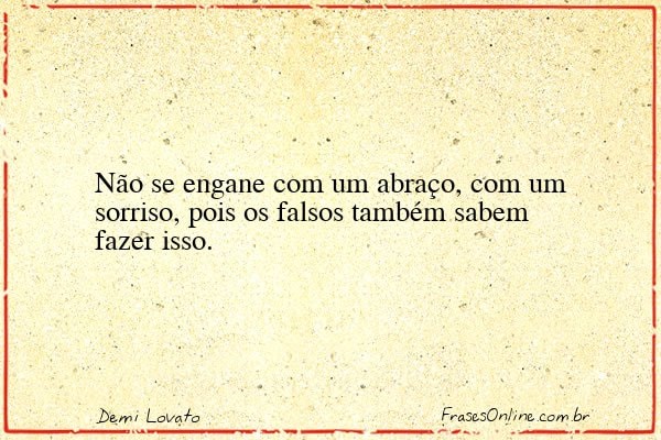 Frase de Demi Lovato