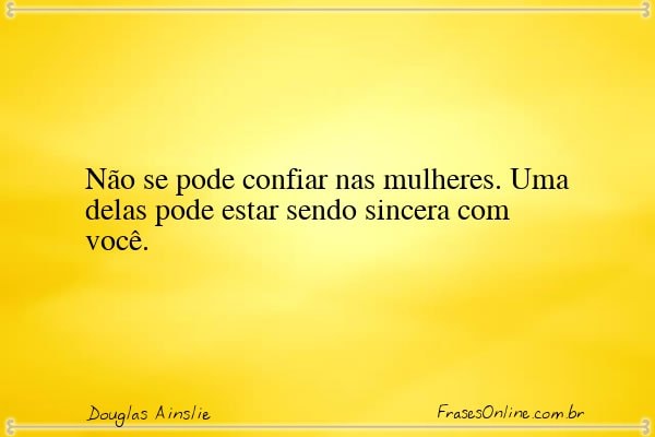 Frase de Douglas Ainslie