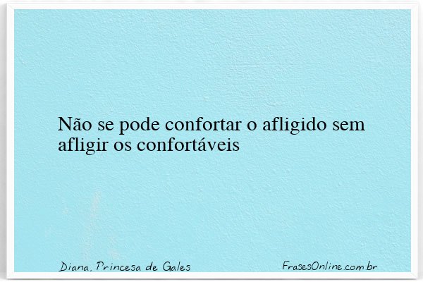 Frase de Diana, Princesa de Gales