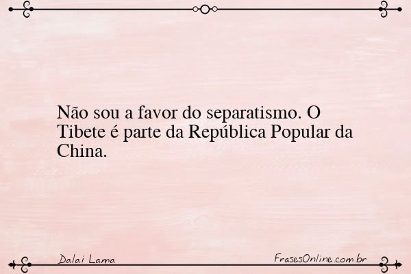 Frase de Dalai Lama
