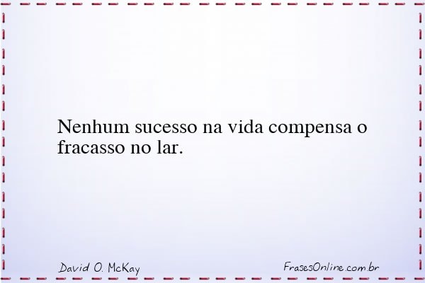 Frase de David O. McKay