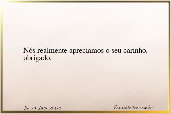 Frase de David Desrosiers