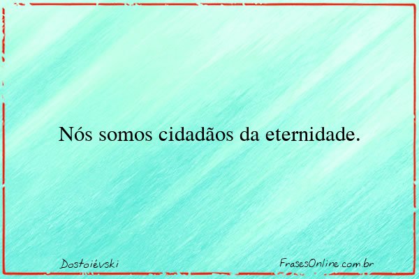 Frase de Dostoiévski