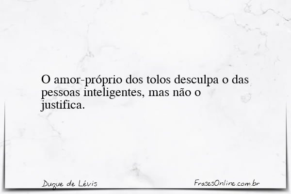 Frase de Duque de Lévis