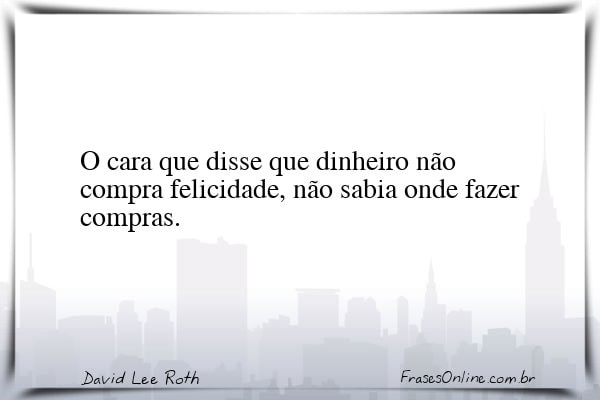 Frase de David Lee Roth