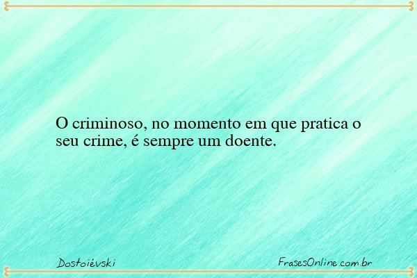 Frase de Dostoiévski
