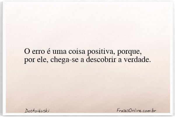 Frase de Dostoiévski