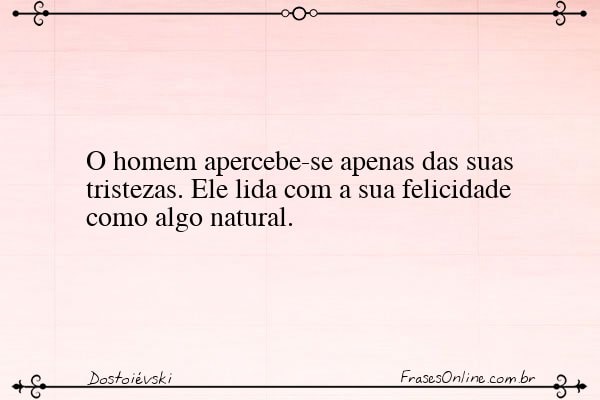 Frase de Dostoiévski
