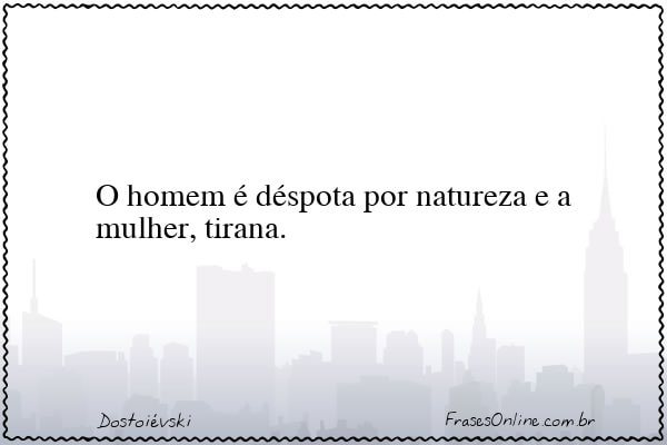 Frase de Dostoiévski