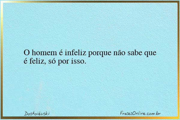 Frase de Dostoiévski