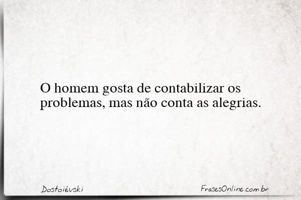Frase de Dostoiévski