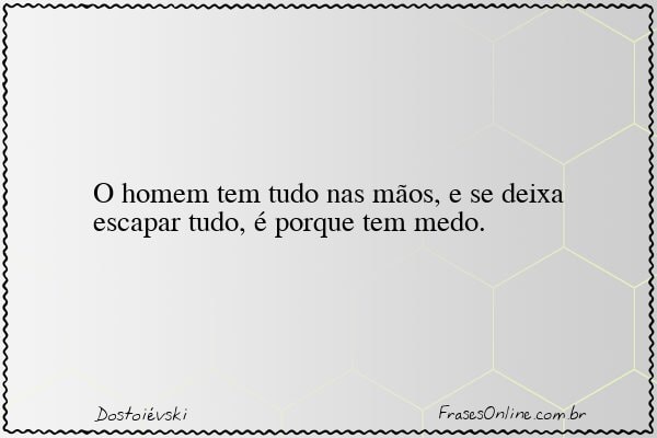 Frase de Dostoiévski