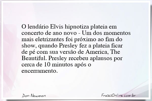 Frase de Don Newman