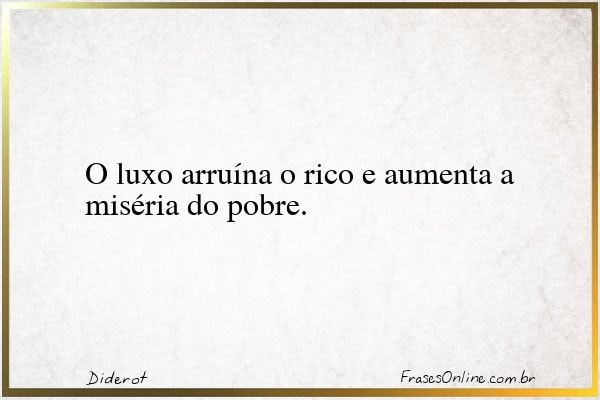 Frase de Diderot