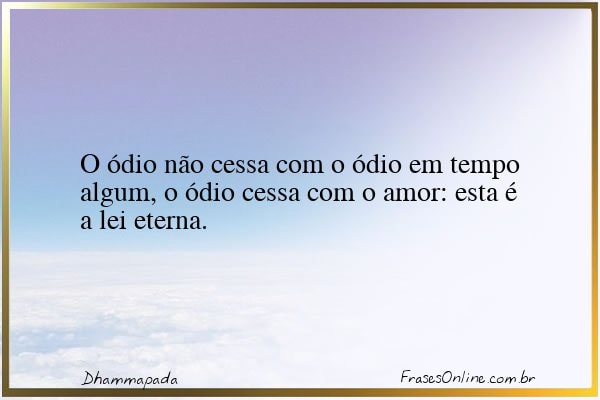 Frase de Dhammapada
