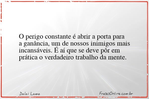 Frase de Dalai Lama