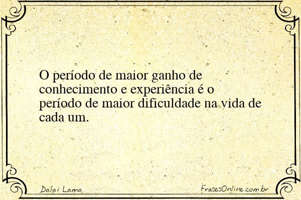 Frase de Dalai Lama